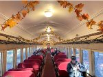 Interior of the regular coach 